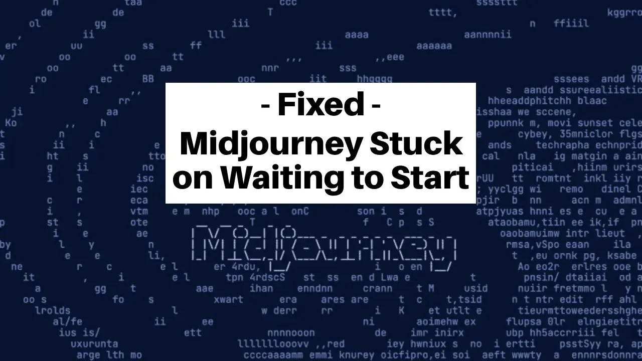 Dive deep into the 'waiting to start' issue faced by Midjourney users. Discover user experiences, technical challenges, and expert insights on this prevalent concern.