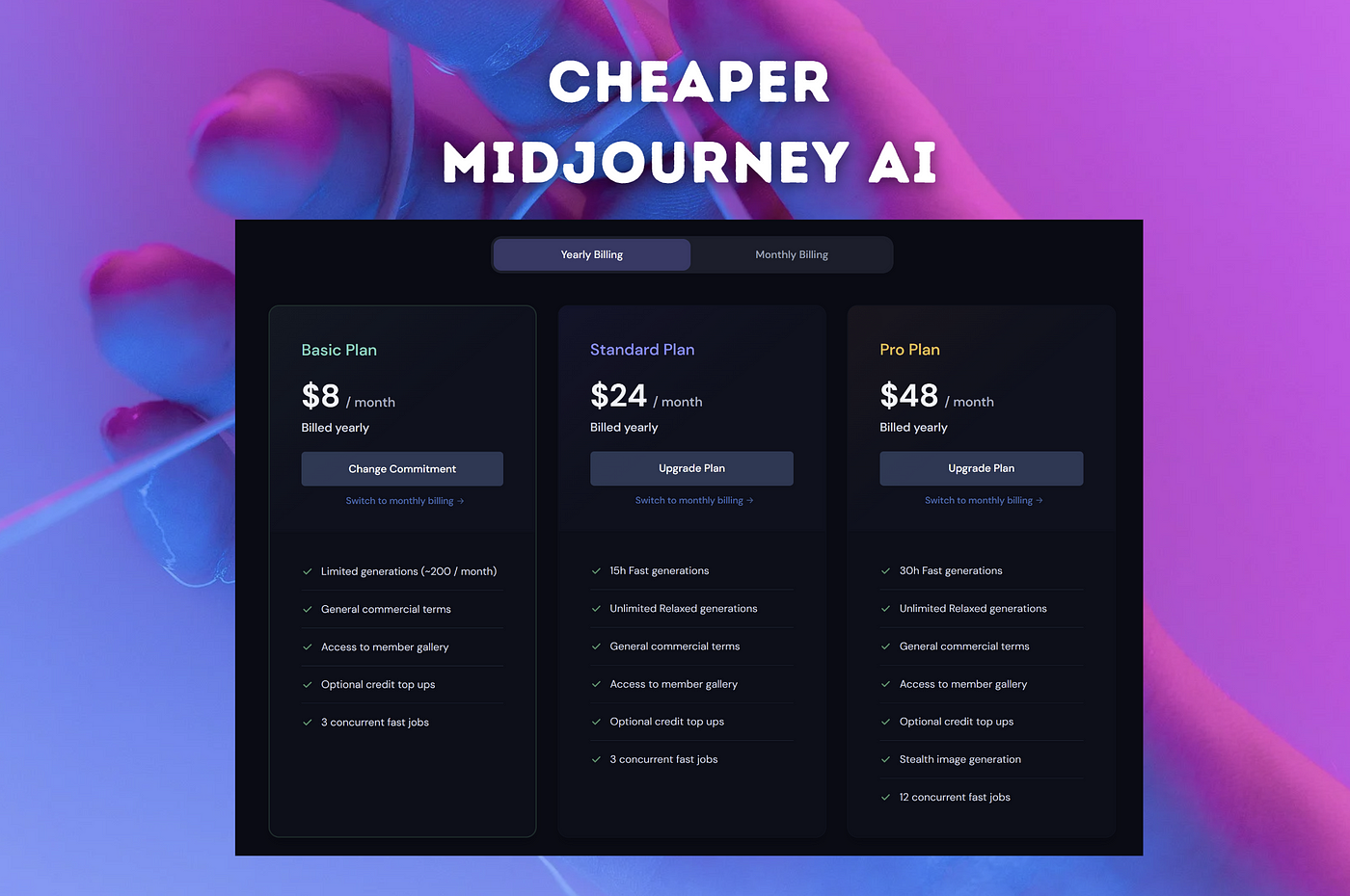 Ever wondered about Midjourney's pricing structure? Dive deep into our comprehensive guide on Midjourney's subscription costs and discover the plan perfect for your needs!